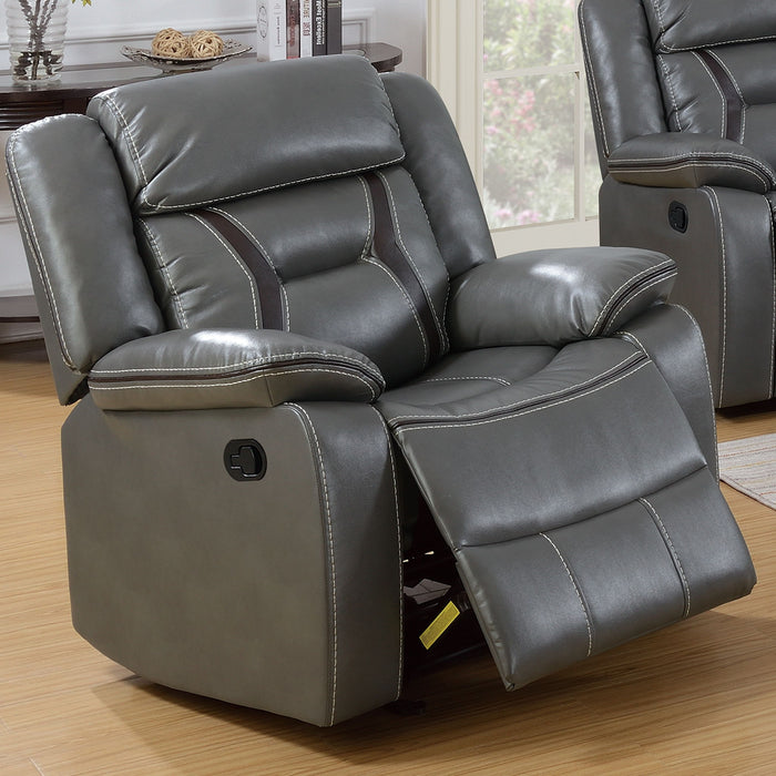 Living Room Set With Pillow Armrest And Tufted Backrest