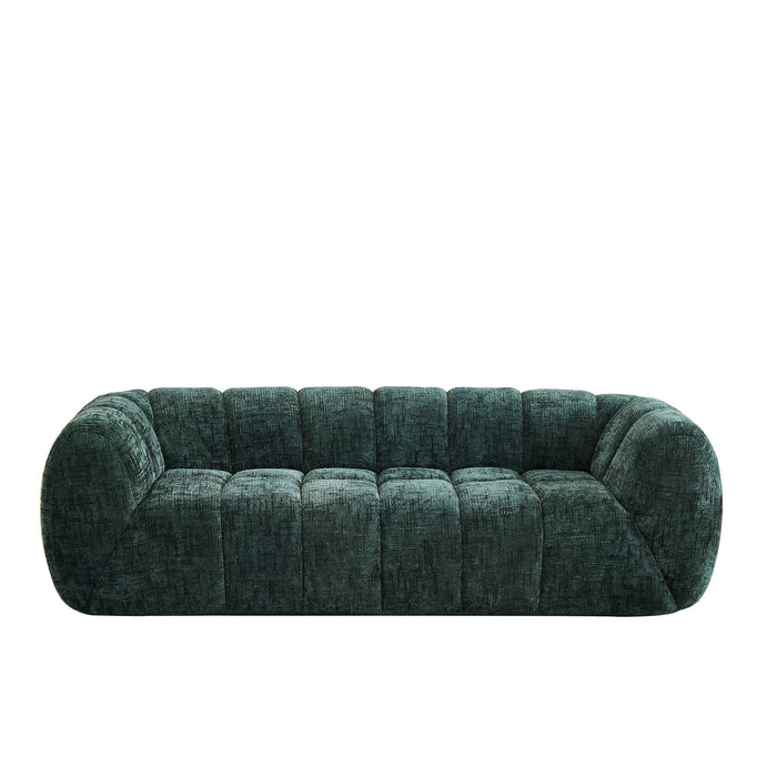 Modern Sofa With Piano Key Backrest