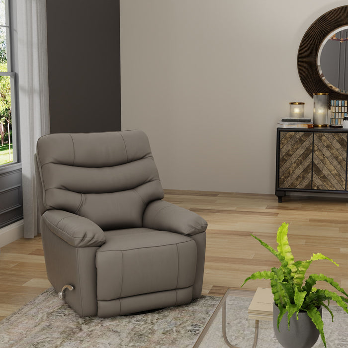 Oslo Antelope - Swivel Glider Recliner With Manual Footrest