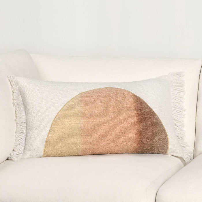 Rahun - Pillow - Yellow / Ivory