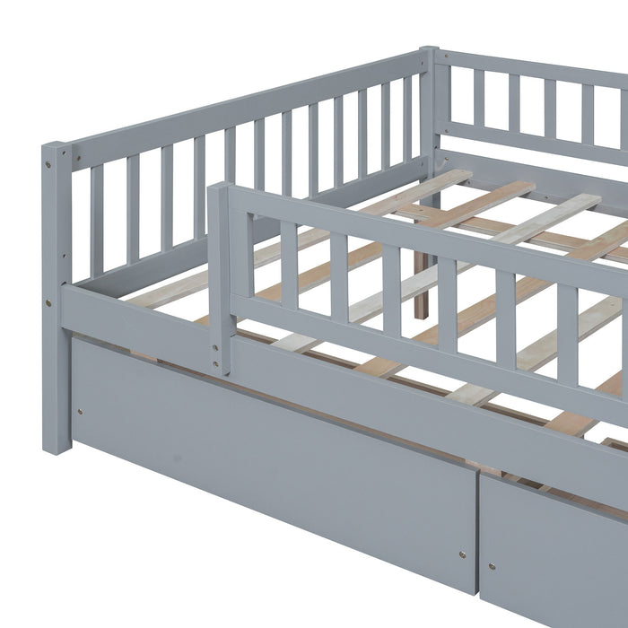 Multifunctional Wooden Daybed Bed