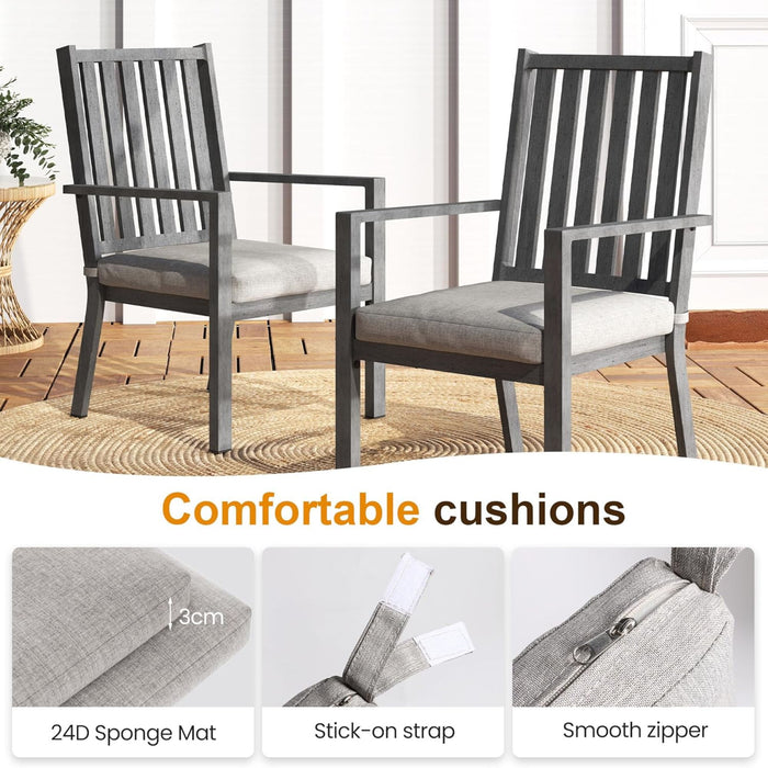 Patio Dining Chairs With Thick Cushions