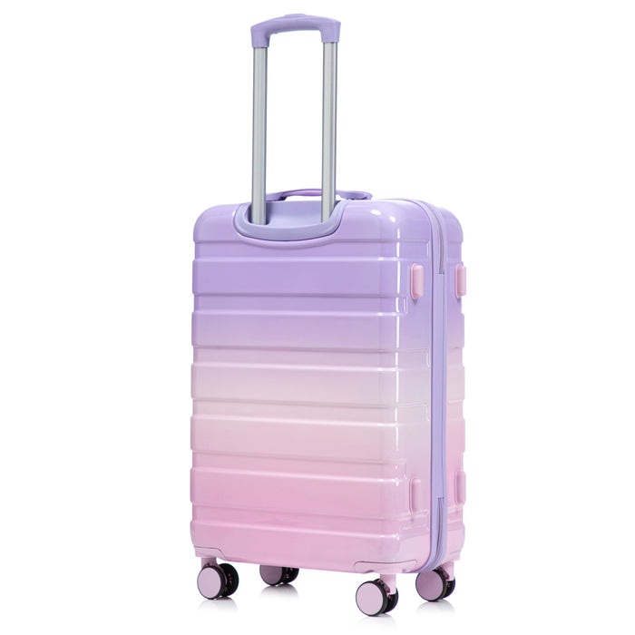 Luggage Set 20" /24" /28" With Combination Lock And Silent Wheels