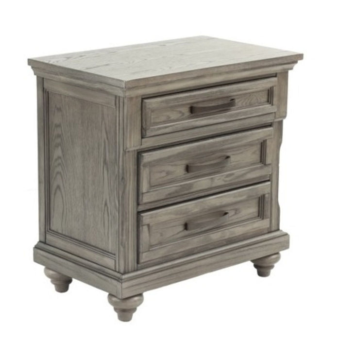 3 Piece Bedroom Set, Bed With 2 Nightstands