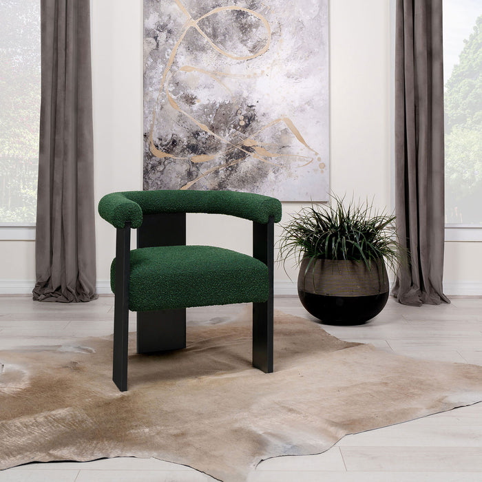 Slater - Upholstered Accent Side Chair - Green