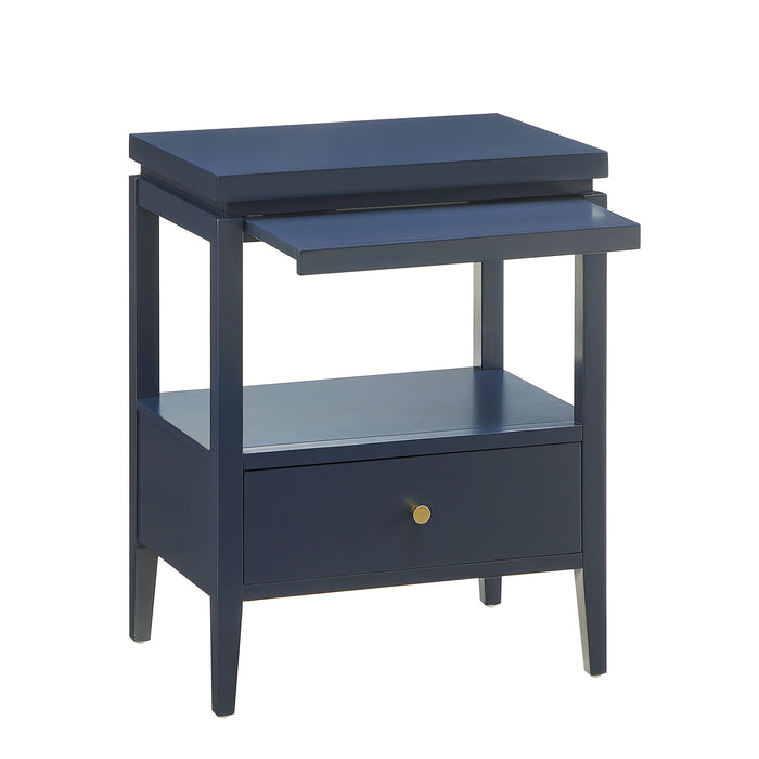 Olana -1 Drawer Nightstand With Floating Top Design