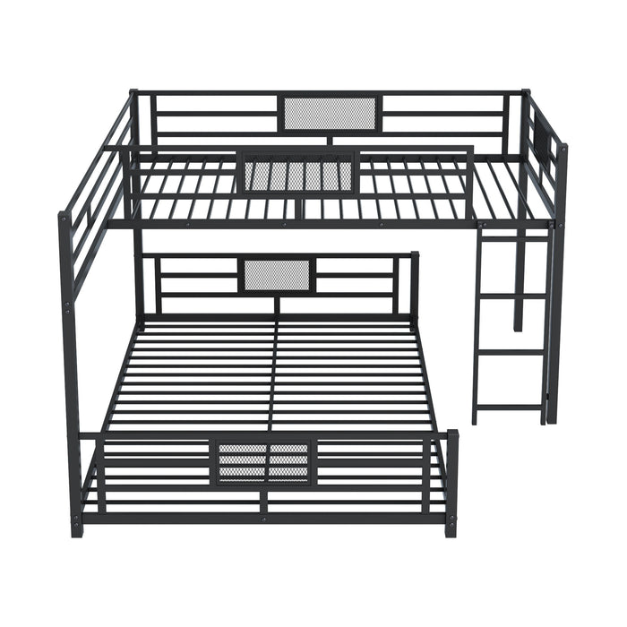 L-Shaped Bunk Bed