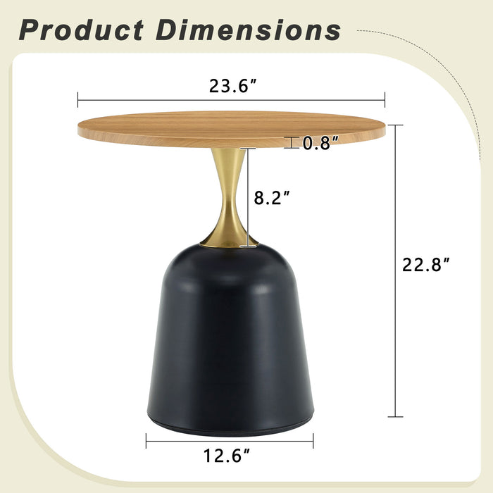Nordic Circular Coffee Table For Living Room