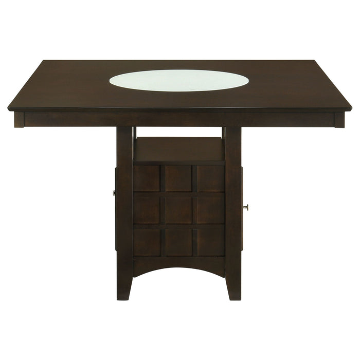 Gianna - 5 Piece Counter Height Dining Set - Cappuccino
