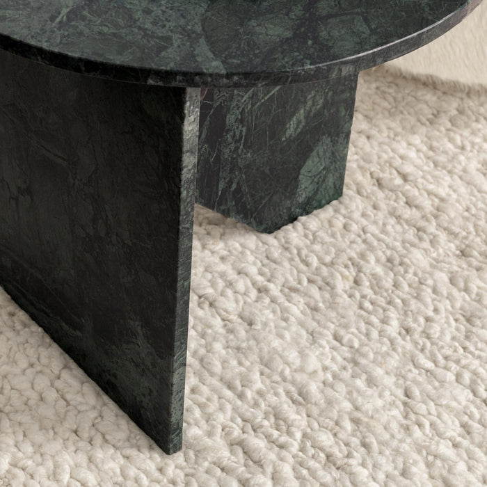 Briley - Marble Round Accent Table
