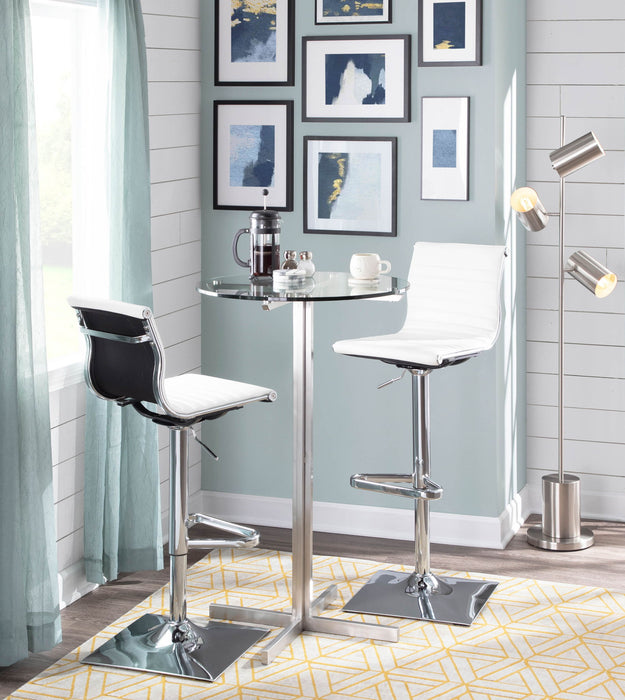 Masters - Contemporary Adjustable Barstool With Swivel