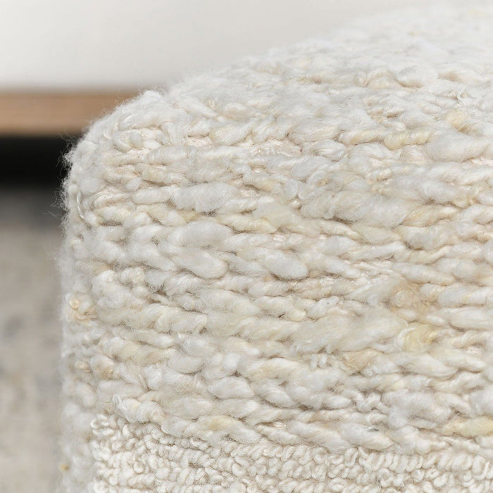 Poufs - Sinclair Pouf - Ivory