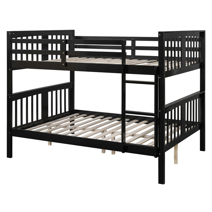 Bunk Bed With Ladder For Bedroom