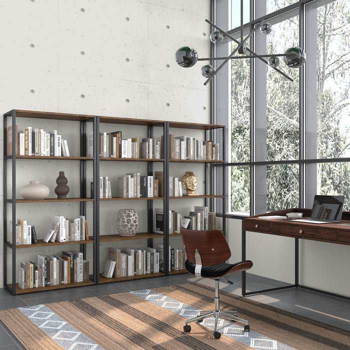 Ralston - Bookcase - Rustic Natural Aged Brown