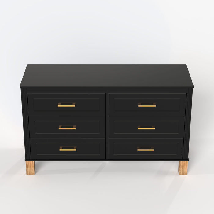 6 Drawer Double Dresser