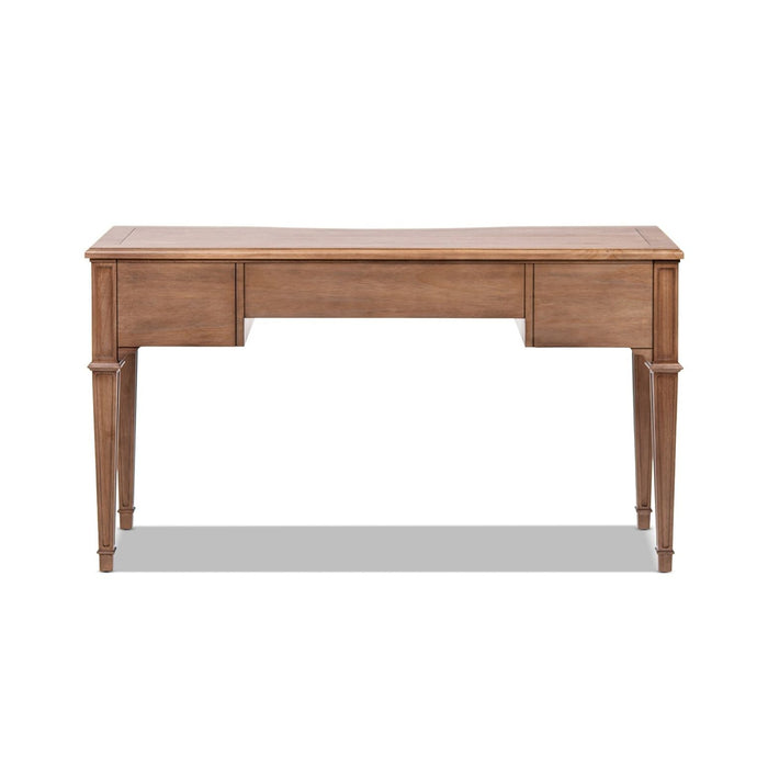 Dauphin - 3 Drawer Executive Desk - Brown