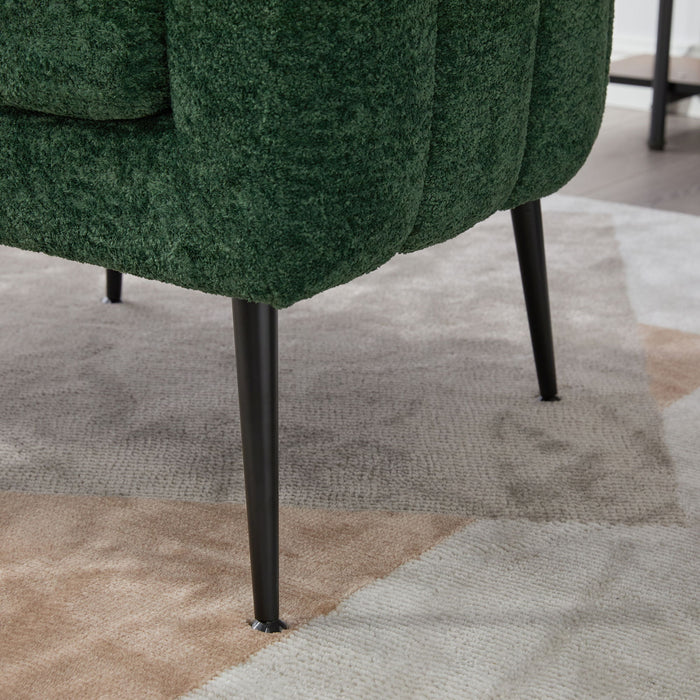 Vanity Barrel Accent Lounge Chair