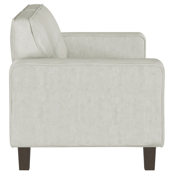 Evoke - Upholstered Tufted Sofa - Greige