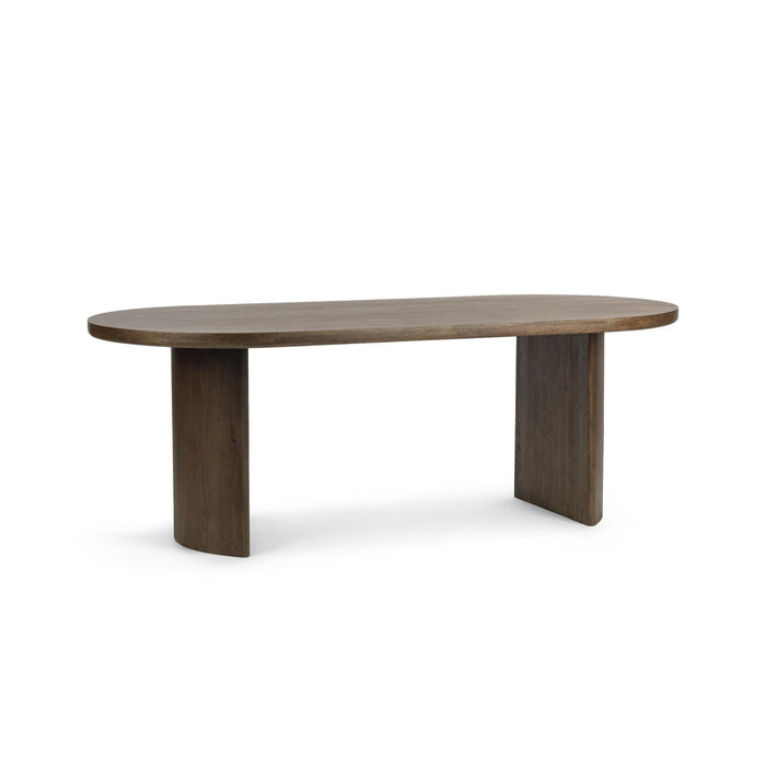 Estelle - Oval Dining Table - Soft Cocoa