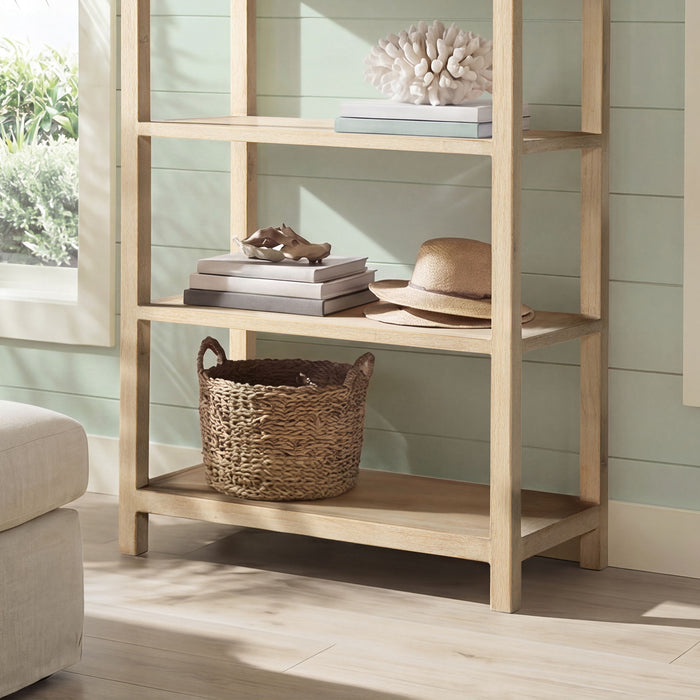 Ellis - 5 Shelf Open Frame Bookcase - Natural
