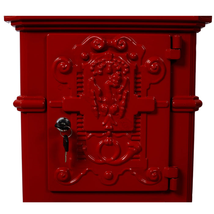 Mailboxs Residential Large-Capacity Letter Box, Rainproof Postbox Statue