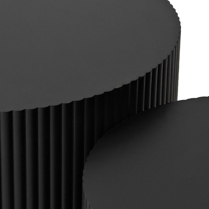 Wave Stripe Nesting Coffee Table (Set of 2)