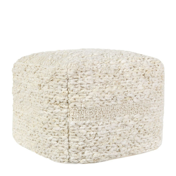 Sinclair - Pouf - Ivory