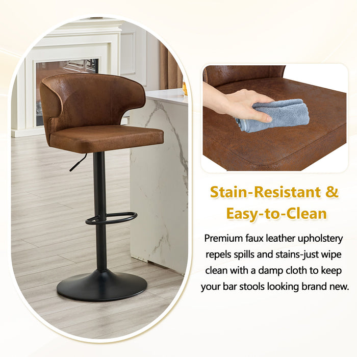 Adjustable Swivel Bar Chair