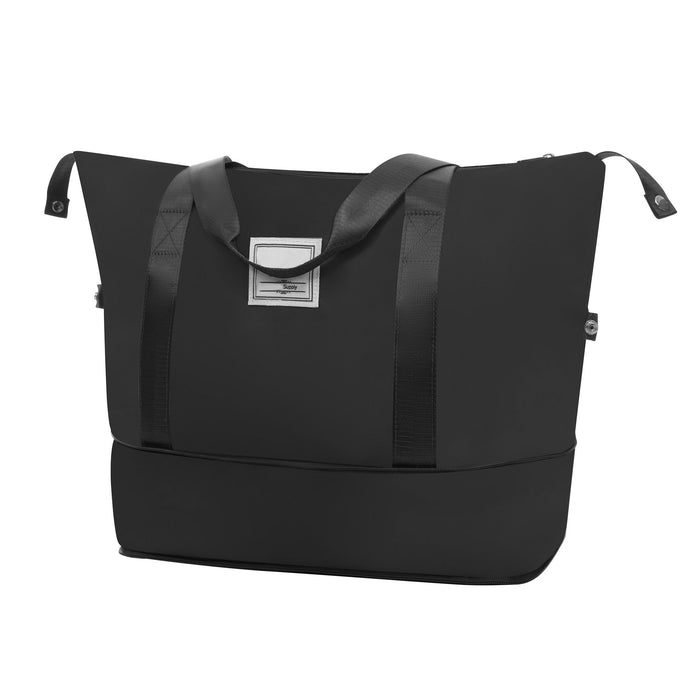 6 Piece Lightweight Hardshell Luggage Set With Double Spinner Wheels, Password Lock