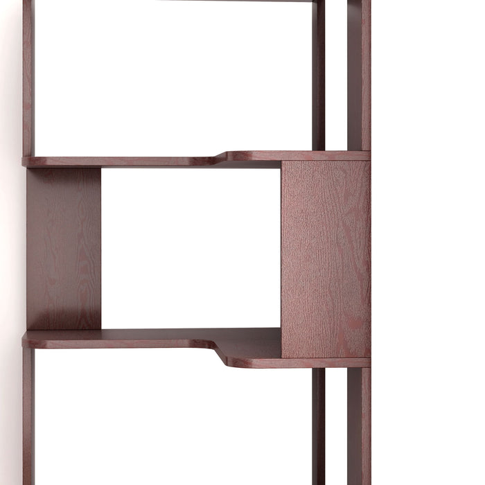 L-Shaped Corner Bookshelf