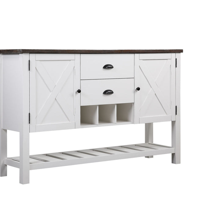 Mountain Retreat - Server - Dark Mocha & Antique White
