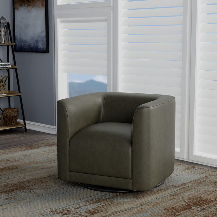 Whirlaway - Swivel Chair - Forest Stone
