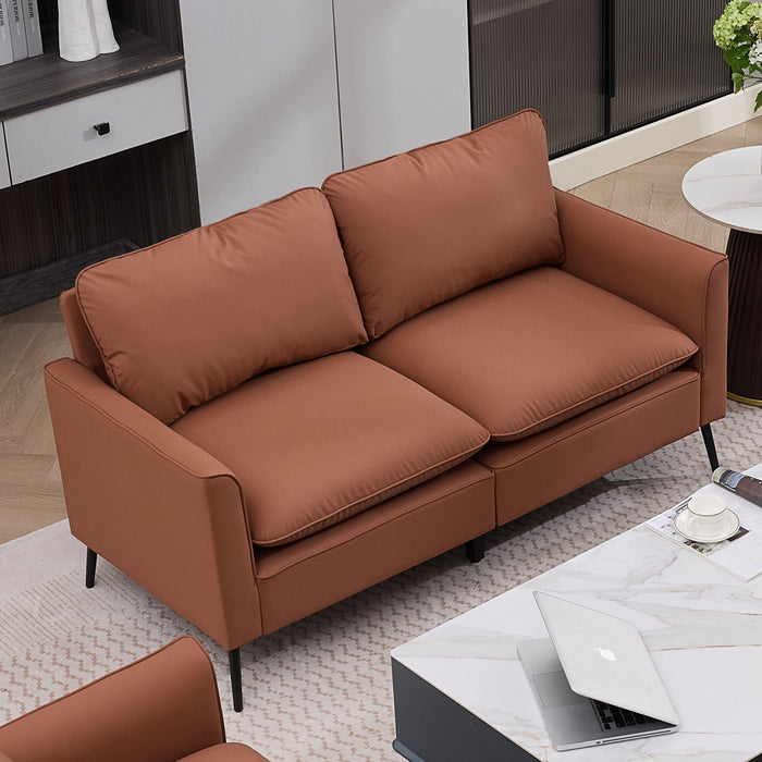 Upholstered Loveseat, For Living Room