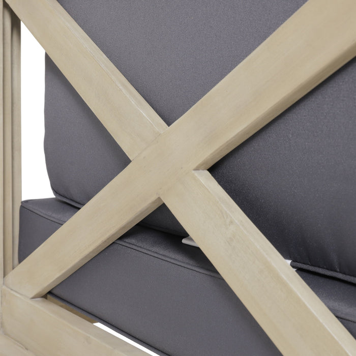 Brava - X Back Corner Chair