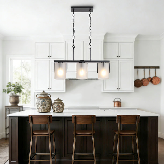 Adjustable Cylindrical Pendant Light
