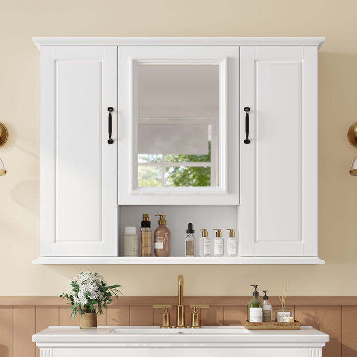 Modern Wall Mounted Medicine Cabinet With Mirror