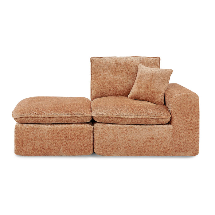 Sectional Sofa With Moveable Ottoman