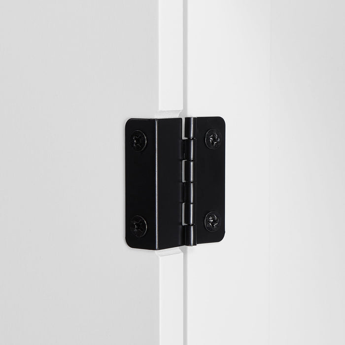 Bathroom Storage Cabinet With 2 Doors And Drawers, Adjustable Shelf