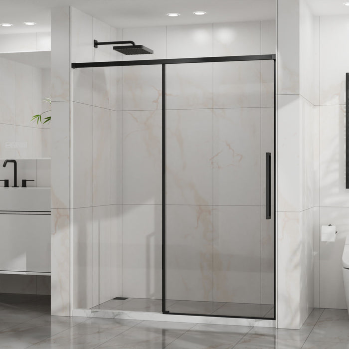 Semi Frameless Tub Sliding Shower Door