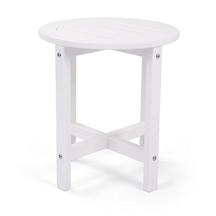 Round Outdoor Side Table