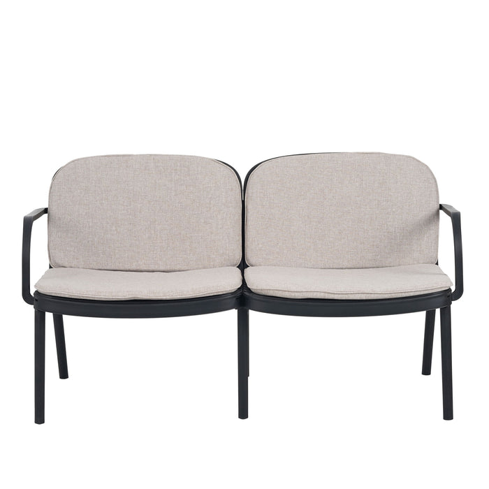 Luna - Outdoor Patio 3 Pieces Chat Set