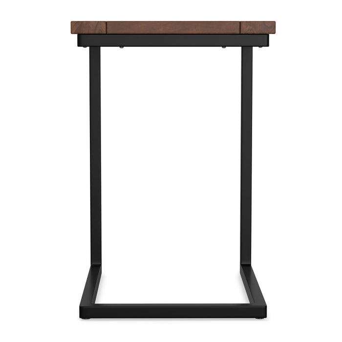Skyler - C-Side Table - Walnut Brown