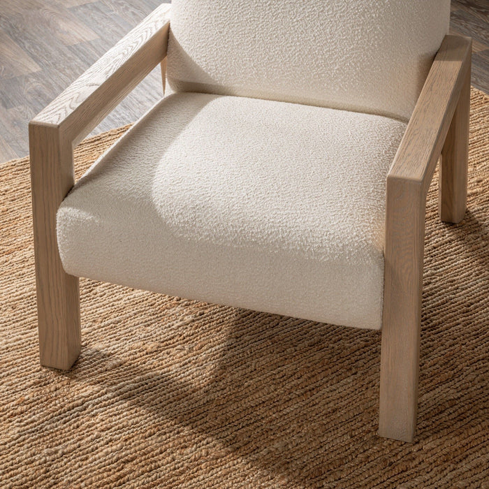 Aliza - Upholstered Accent Chair - Ivory