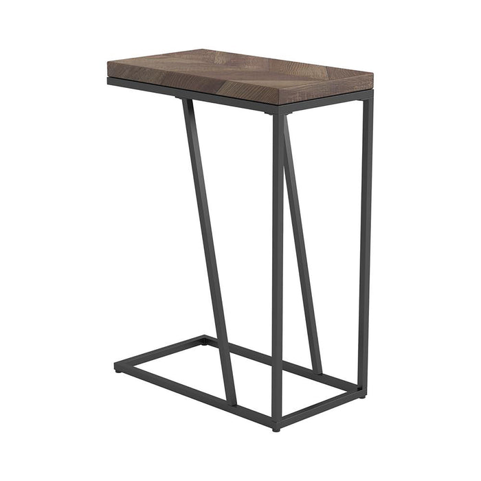 Herringbone Accent Table