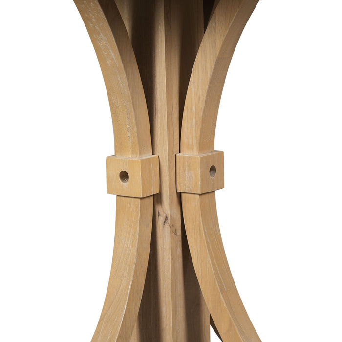 Dining Table With Trestle Base