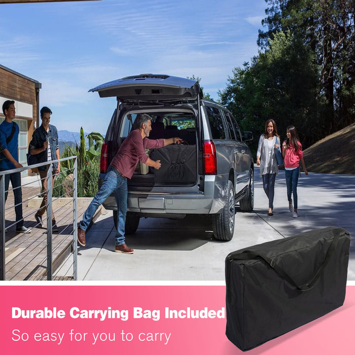 Massage Table Portable Bed With Carrying Case, Height Adjustable