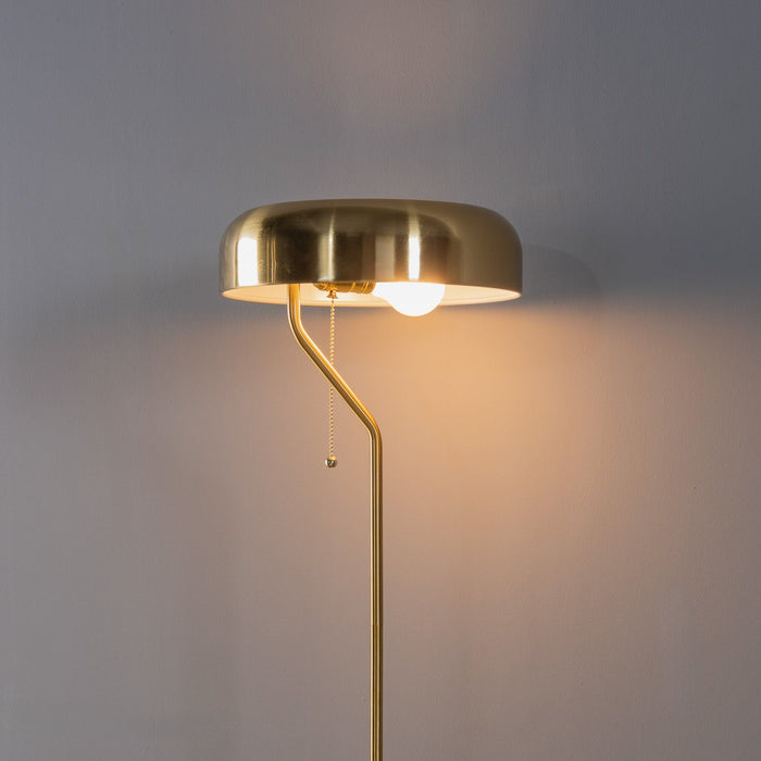 Spectra - Tall Corner Floor Lamp For Living Room - Gold
