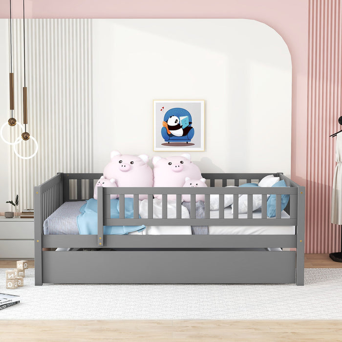 Multifunctional Wooden Daybed Bed