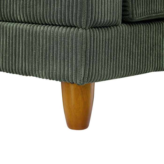 Modern Modular Sectional With Adjustable Back Support