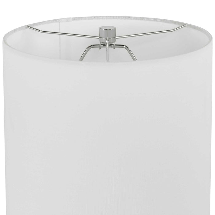 Inverse - Marble Table Lamp - White